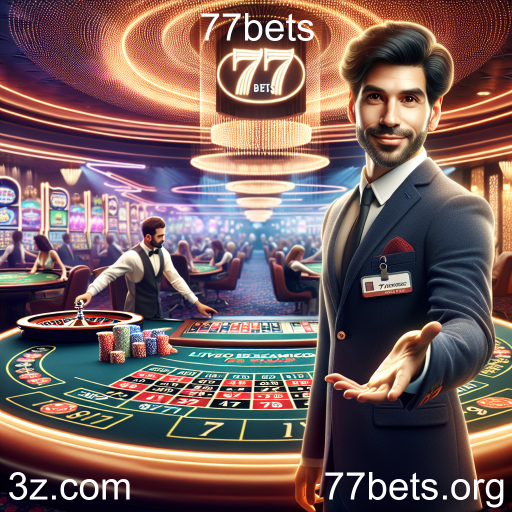 A Emoção do Casino Ao Vivo na 77bets